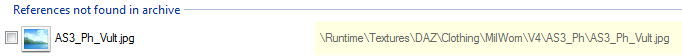 ZipInstaller archive installer for Poser